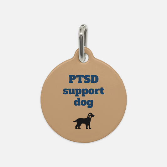 PTSD Support Dog Dog Tag - Apawry Pup
