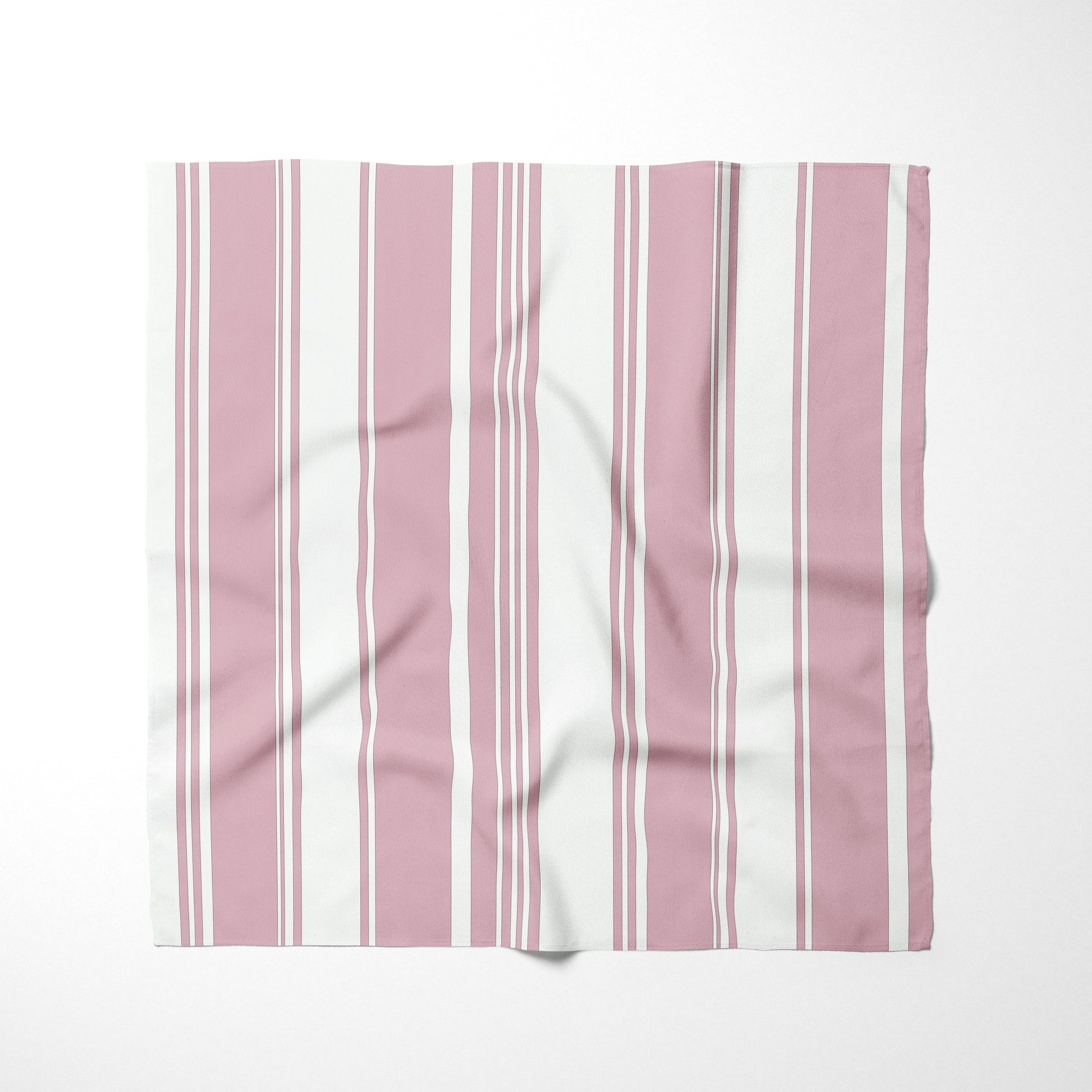 Rose Pink And White Striped Dog Bandana - Apawry Pup