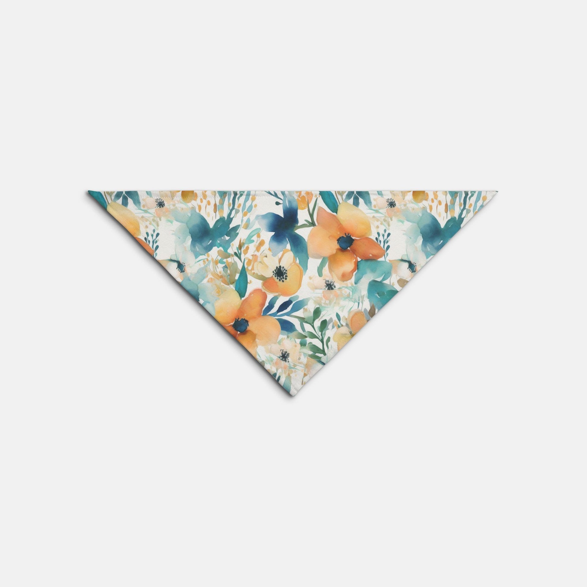 Floral Breeze Watercolour Dog Bandana - Apawry Pup