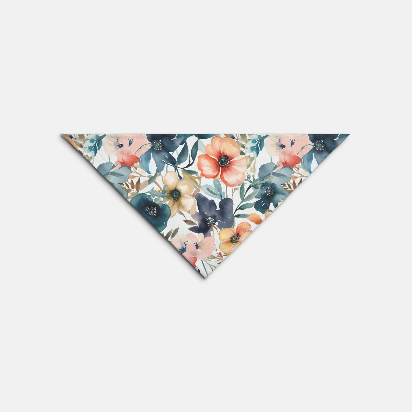 Floral By The Brook Watercolour Dog Bandana - Apawry Pup