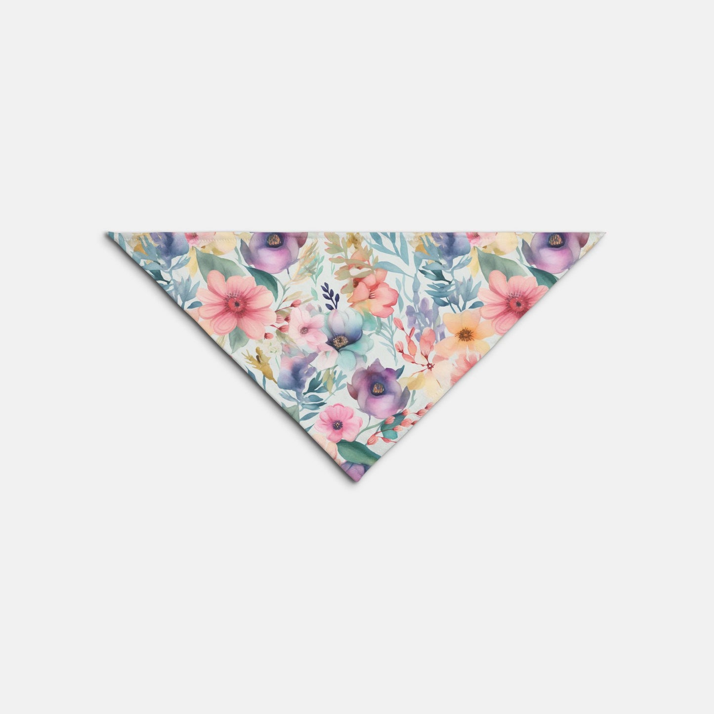 Floral Meadows Watercolour Dog Bandana - Apawry Pup
