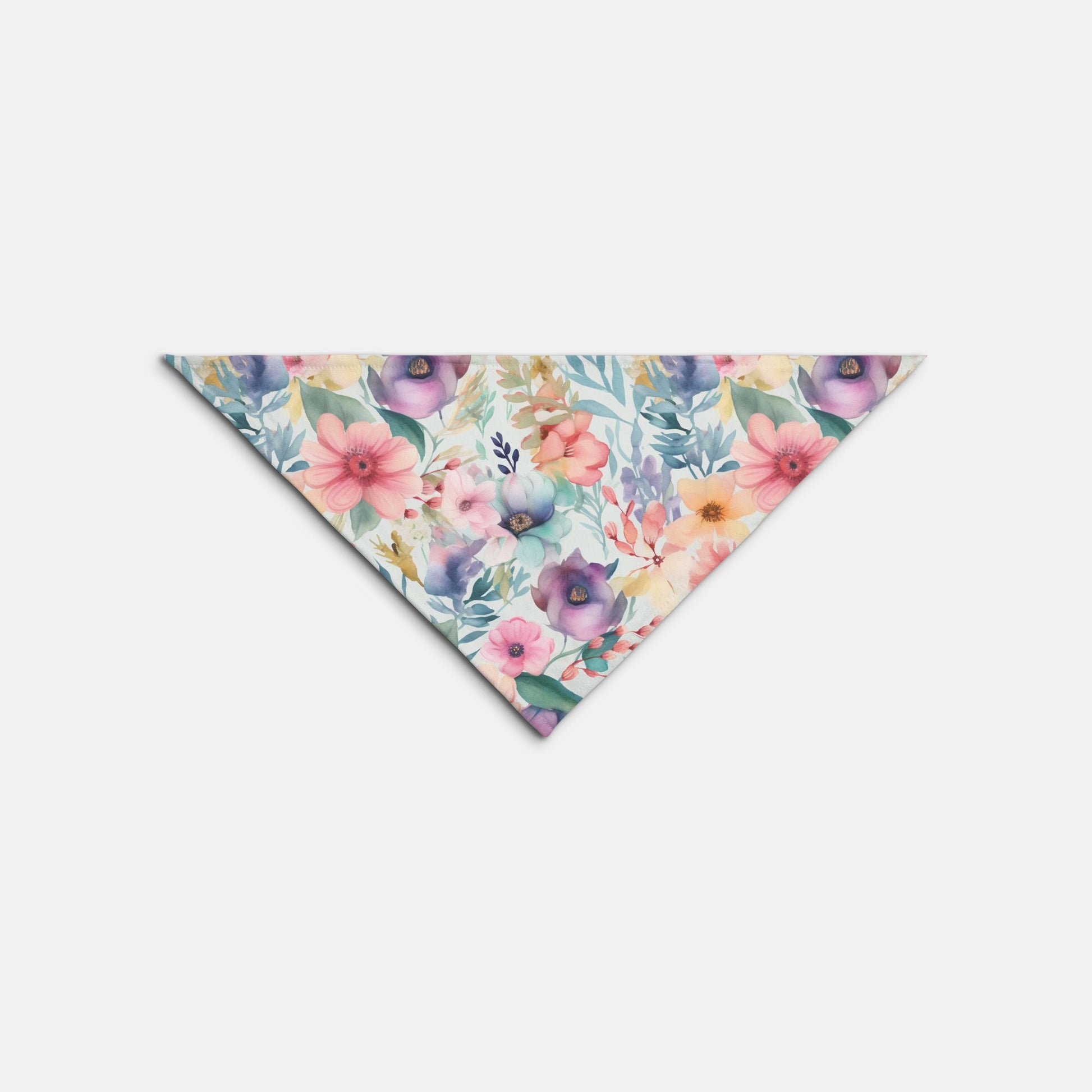 Floral Meadows Watercolour Dog Bandana - Apawry Pup