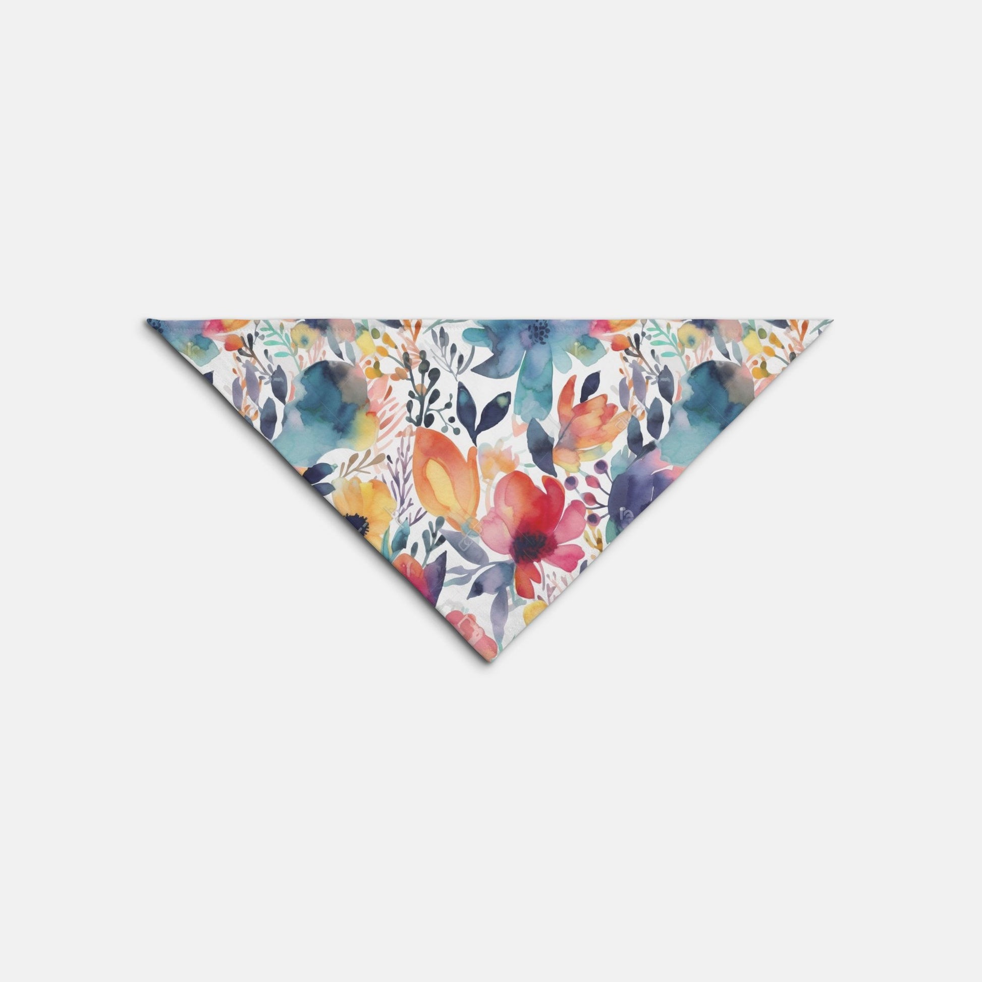 Floral Medley Watercolour Dog Bandana - Apawry Pup