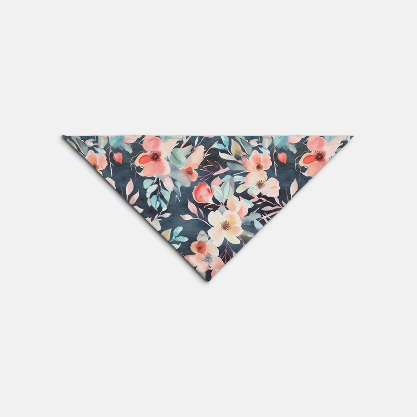 Floral Eventide Watercolour Dog Bandana - Apawry Pup