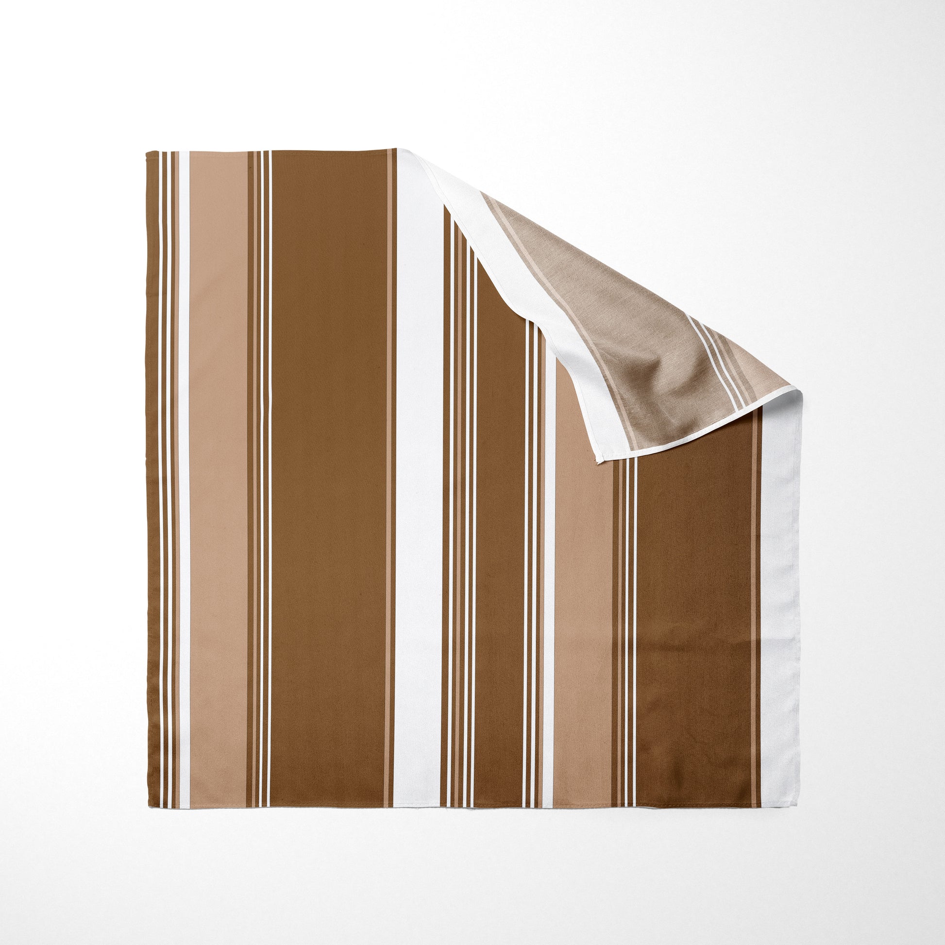 Tan Brown And White Striped Dog Bandana - Apawry Pup